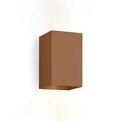 Væglampe BOX 3.0 up / down IP20, kobber dæmpbar