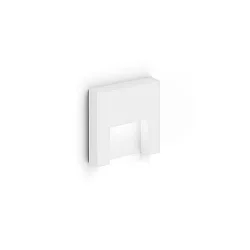 Vægindbygningslampe RETO WALL REC 0.8 IP20, hvid mat 
