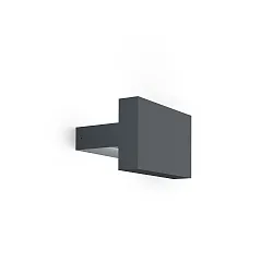outdoor wall luminaire PALOS OUTDOOR WALL SURF 2.0 IP65, anthracite dimmable