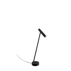 table lamp MATCH TABLE with switch, with USB charging function IP20, black matt dimmable