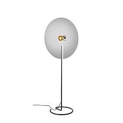 Standerlampe MIRRO FLOOR 3.0 E27, aluminium, sort mat dæmpbar