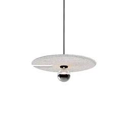 Pendel MIRRO SOFT CEILING SUSP 2.0 E27 IP20, grå, marmor 