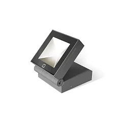 Udendørs spot X-BEAM 1.0 vipbar IP65, mørkegrå dæmpbar