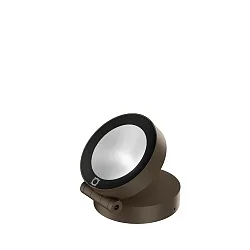 Projektørlys X-BEAM ROUND OUTDOOR WALL / FLOOR SURF PROJ 1.0 IP65, bronze dæmpbar