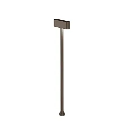 Udendørs lampe KIOSK 1.2 2-flammer, justerbar, uden sokkel IP65, bronze, mat dæmpbar