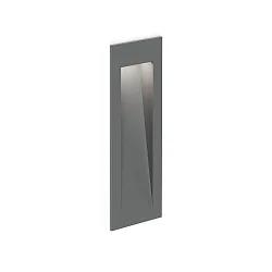 Vægindbygningslampe ORIS OUTDOOR WALL REC 0.7 / 350/500/700MA down, konstant strøm, indirekte IP65