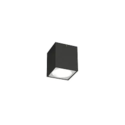 Udendørs loftlampe TRAIN 1.0 down, firkantet, dæmpbar IP65, antracit mat dæmpbar