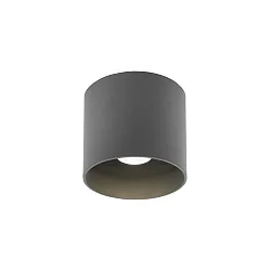 Udendørs loftlampe BOX OUTDOOR CEILING SURF 1.0 IP65, grå dæmpbar