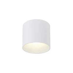 Udendørs loftlampe BOX OUTDOOR CEILING SURF 1.0 IP65, hvid mat dæmpbar