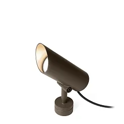 Udendørs spot STIPO OUTDOOR FLOOR PROJ 1.0 IP65, bronze dæmpbar