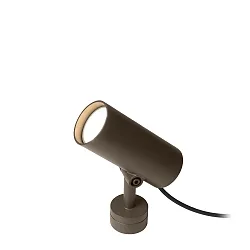 Udendørs spot STIPO OUTDOOR FLOOR PROJ 2.0 IP65, bronze dæmpbar