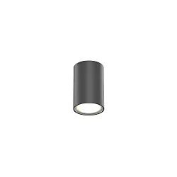 Udendørs loftlampe TRAM 1.0 down, cylindrisk, dæmpbar IP65, antracit mat dæmpbar