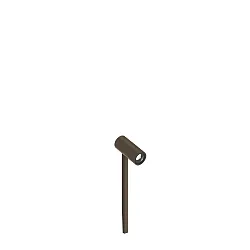 Jordspydslampe GEO 1.0 - 24V PLUG&PLAY med stik, on/off, Plug&Play IP65, bronze 