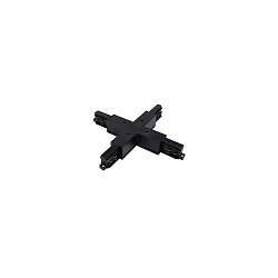 3-phase X-connector, black