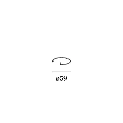 Snap ring MR16 / LED / PAR16 Ø 5cm