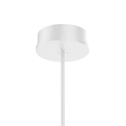 Loftsroset til SHIEK / BOX / DOCUS (...) 1-fold, rund, uden skærm, overflademonteret version, signal hvid