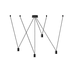 Monteringssæt WIRO CEILING SUSP SET DECENTER 4.0, sort