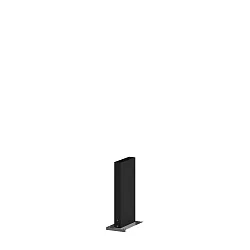 Lampesokkel POLE 270, sort