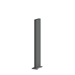 Accessory for FIFTY FIFTY / SMILE / SWAY / PALOS - socket with mounting plate, 80cm, anthracite
