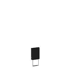 Lampesokkel POLE 170, sort