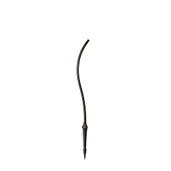 Lampesokkel SWAM CURVED POLE 600, bronze