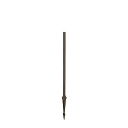 Lampesokkel KIOSK POLE 600, bronze