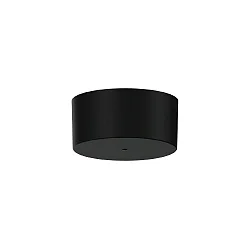 ceiling canopy 1-fold, black
