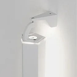 Vægholder PENCIL MODULO LUCE, hvid