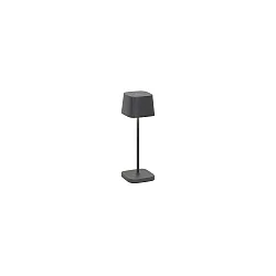 Batteri bordlampe OFELIA MICRO IP65, mørkegrå dæmpbar