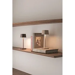 Batteri bordlampe OFELIA MICRO IP65, mat, sandy dæmpbar