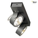KALU LED 2 Vg- og Loftlampe, 60, sort