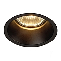DORENDO QPAR51 Downlight, rund, max. 50W, mat sort