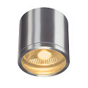 ROX CEILING OUT, QPAR11, Udend�rs Loftlampe, alu b�rstet, maks. 50W, IP44