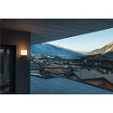 SLV SQUARE WALL, E27, Udend�rs V�glampe, alu b�rstet, max. 20W, IP44