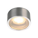 Udend�rs Loftlampe ROX CEILING OUT, TCR-TSE, IP44, alu b�rstet, maks. 11W