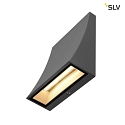 SLV DELWA WIDE LED Outdoor Wall luminaire, 3000K, 100, IP44, anthracite