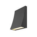 SLV DELWA WIDE LED Udend�rs-/V�glampe, 3000K, 100�, IP44, antracit