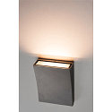 SLV DELWA WIDE LED Udend�rs-/V�glampe, 3000K, 100�, IP44, antracit
