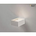 SLV LED Wall luminaire SHELL 30, white