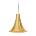 SLV Premium LED Pendel BATO 35 PD, � 35cm, 21W 2500K 1300lm 100�, TRIAC d�mpbar, b�rstet messing