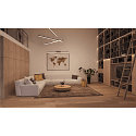 SLV GRAZIA 10 Plastic cover flat design, 200cm, frosted