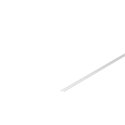 GRAZIA 10 Plastikd�ksel fladt design, 200cm, satineret