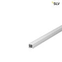 SLV Accessory for LED profile GRAZIA 20 - plastic cover, flat design, 200cm, satin-coat