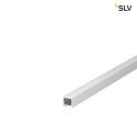 SLV Accessory for LED profile GRAZIA 20 - plastic cover, flat design, 200cm, satin-coat