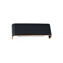 MANA Lampesk�rm, bredde 29cm, tr� gr�/brun