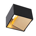 SLV LOGS IN LED V�glampe, sort/messing