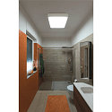 MEDO 60 SQUARE LED, Loftlampe, sort