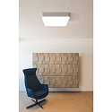 SLV MEDO 60 SQUARE LED, Loftlampe, s�lvgr�
