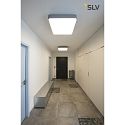 SLV MEDO 60 SQUARE LED, Ceiling luminaire, silver grey
