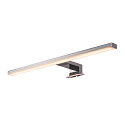 DORISA LED Spejllampe, lang, chrom